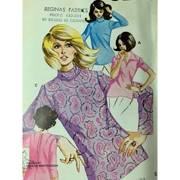 Kwik Sew Misses Top Sewing Pattern sz 6-10 377 - uncut - Picture 6 of 10